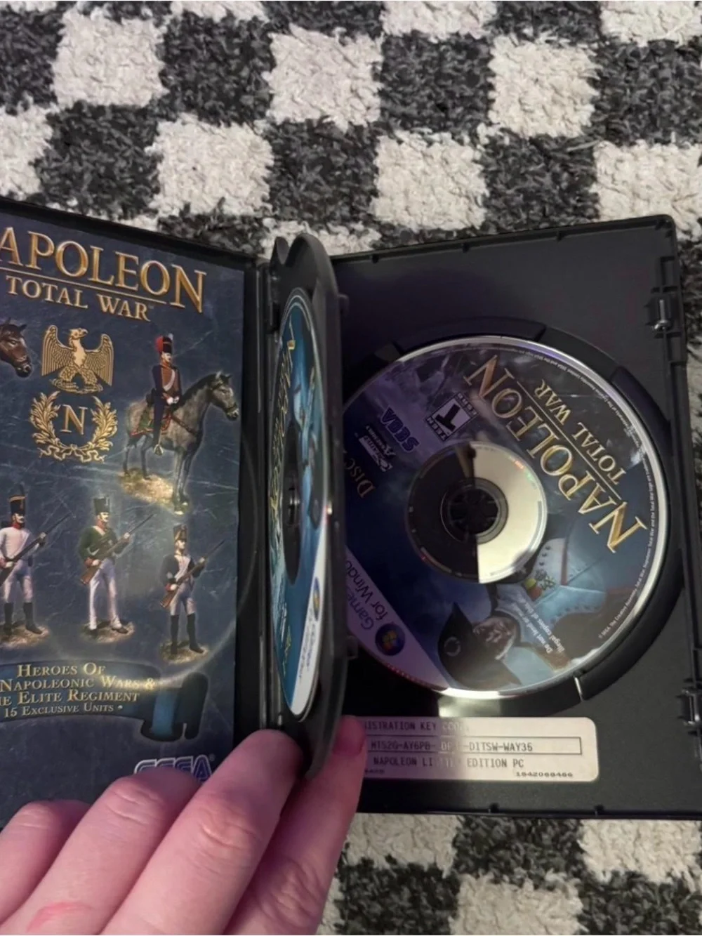 Official Vintage SEGA Napoleon: Total War - Limited Edition (Blue) PC Game